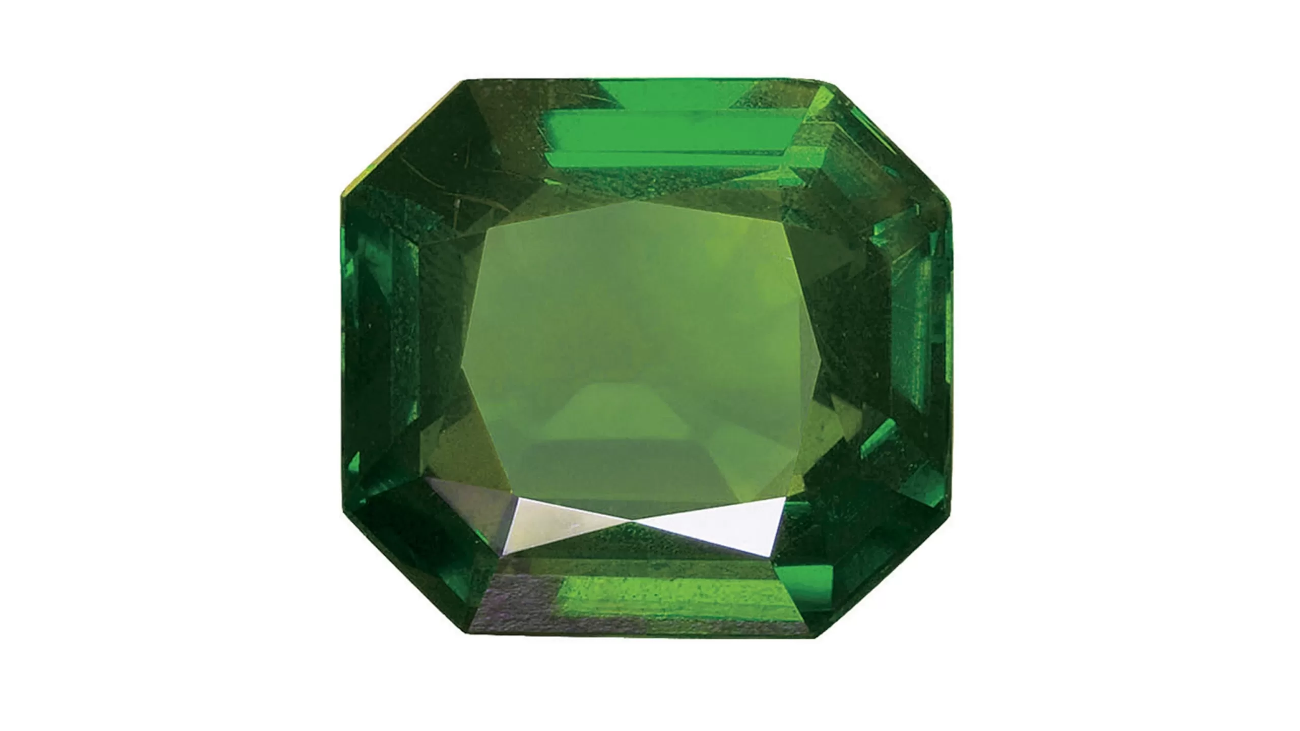 emerald polished scaled
